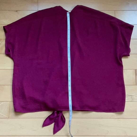 Lucky Brand oversize top with deep v neck - Picture 2 of 4